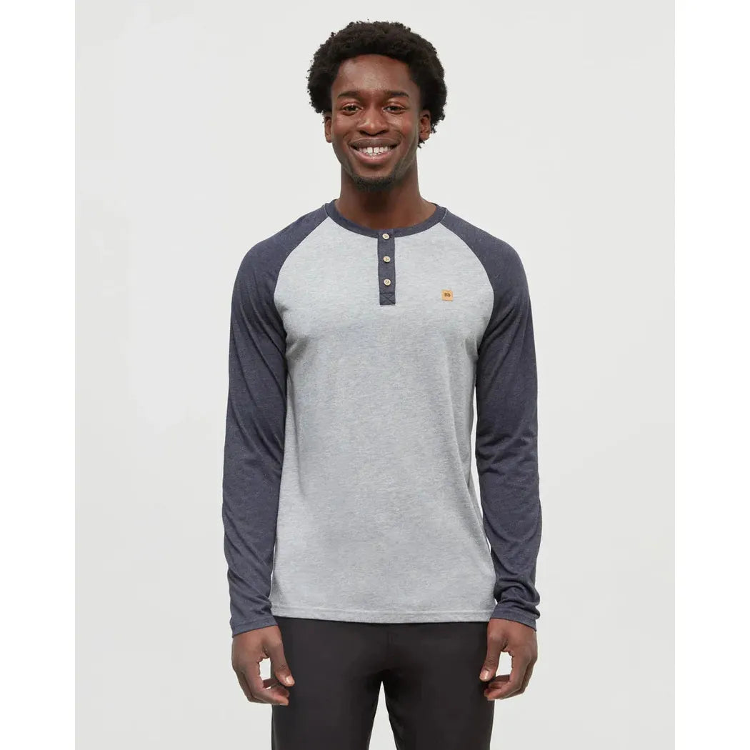 Tentree Men's Baker Henley Longsleeve-Men's - Clothing - Tops-Tentree-Appalachian Outfitters