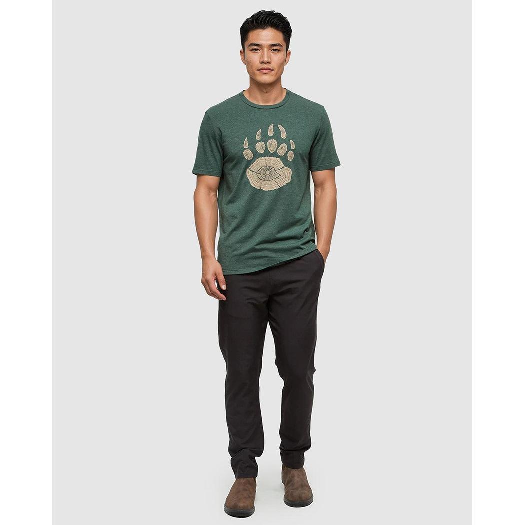 Tentree Men's Bear Claw T-Shirt-Men's - Clothing - Tops-Tentree-Appalachian Outfitters