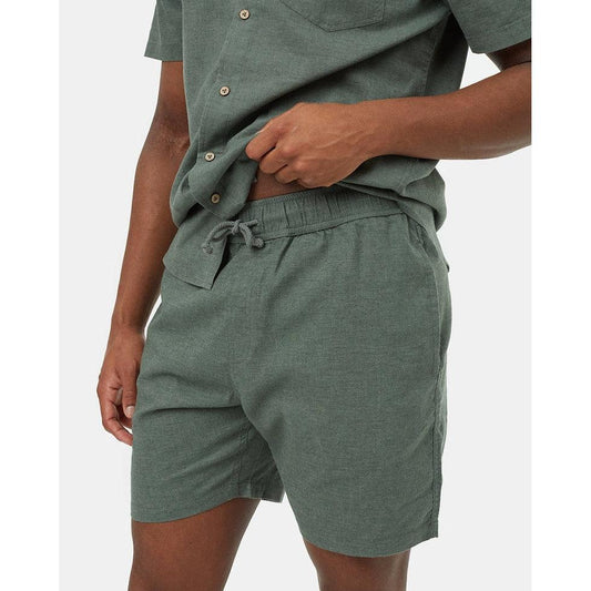 Men's Hemp Joshua Short-Men's - Clothing - Bottoms-Tentree-Dark Sage-S-Appalachian Outfitters