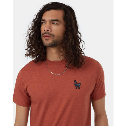 Men's Peru Embroidered Llama T-Shirt-Men's - Clothing - Tops-Tentree-Appalachian Outfitters