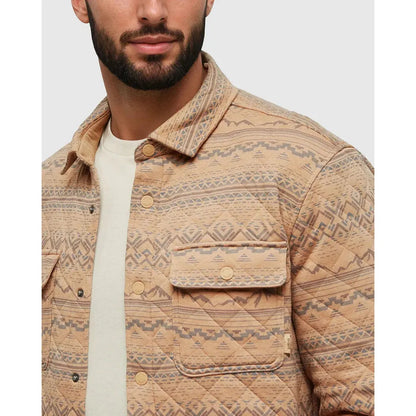 Tentree Men's Quilted Colville Shacket-Men's - Clothing - Tops-Tentree-Appalachian Outfitters