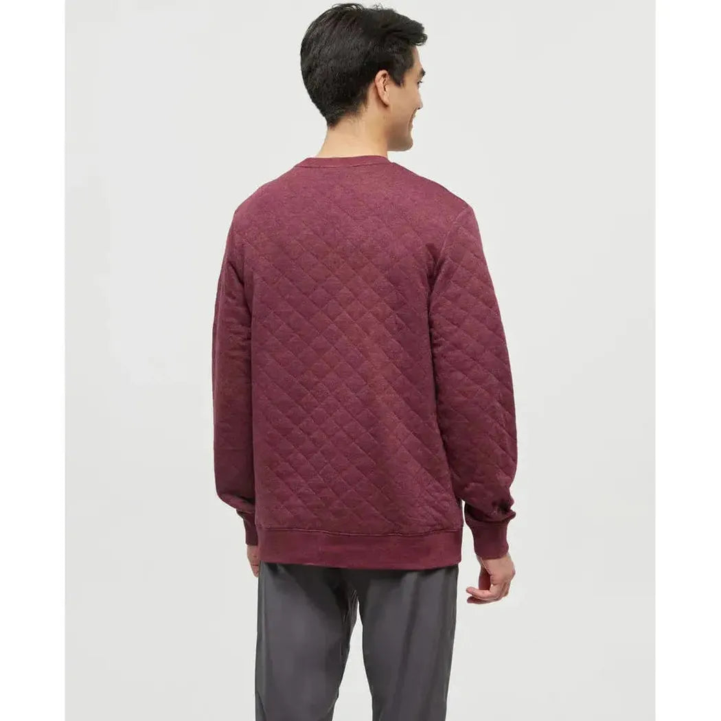 Tentree Men's Quilted Reynard Crew-Men's - Clothing - Tops-Tentree-Appalachian Outfitters