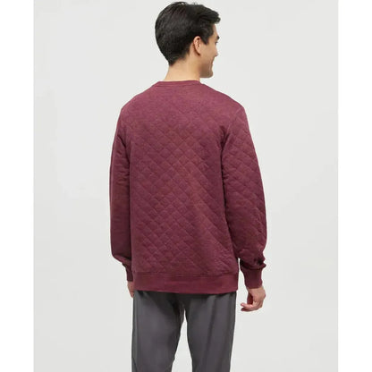 Tentree Men's Quilted Reynard Crew-Men's - Clothing - Tops-Tentree-Appalachian Outfitters