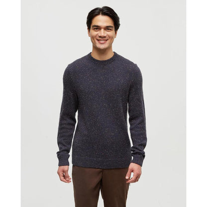 Tentree Men's Rambler Sweater-Men's - Clothing - Tops-Tentree-Midnight Blue Nep-M-Appalachian Outfitters
