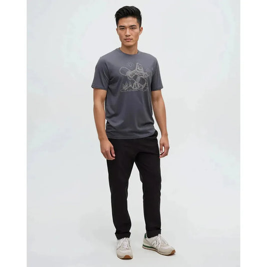 Tentree Men's Sasquatch Sends It T-Shirt-Men's - Clothing - Tops-Tentree-Appalachian Outfitters