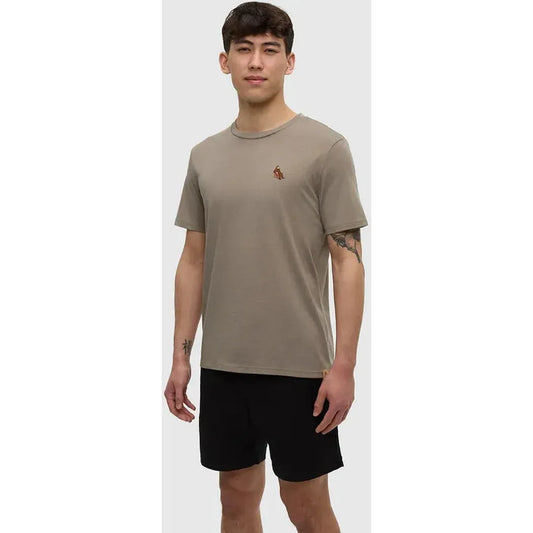 Tentree Men's Sasquatch T-Shirt-Men's - Clothing - Tops-Tentree-Clay Heather Adirondack-M-Appalachian Outfitters