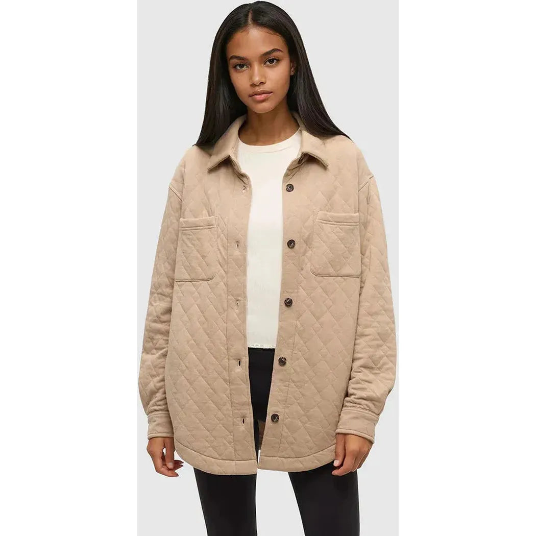 Tentree Women's Dunes Shacket-Women's - Clothing - Tops-Tentree-Appalachian Outfitters