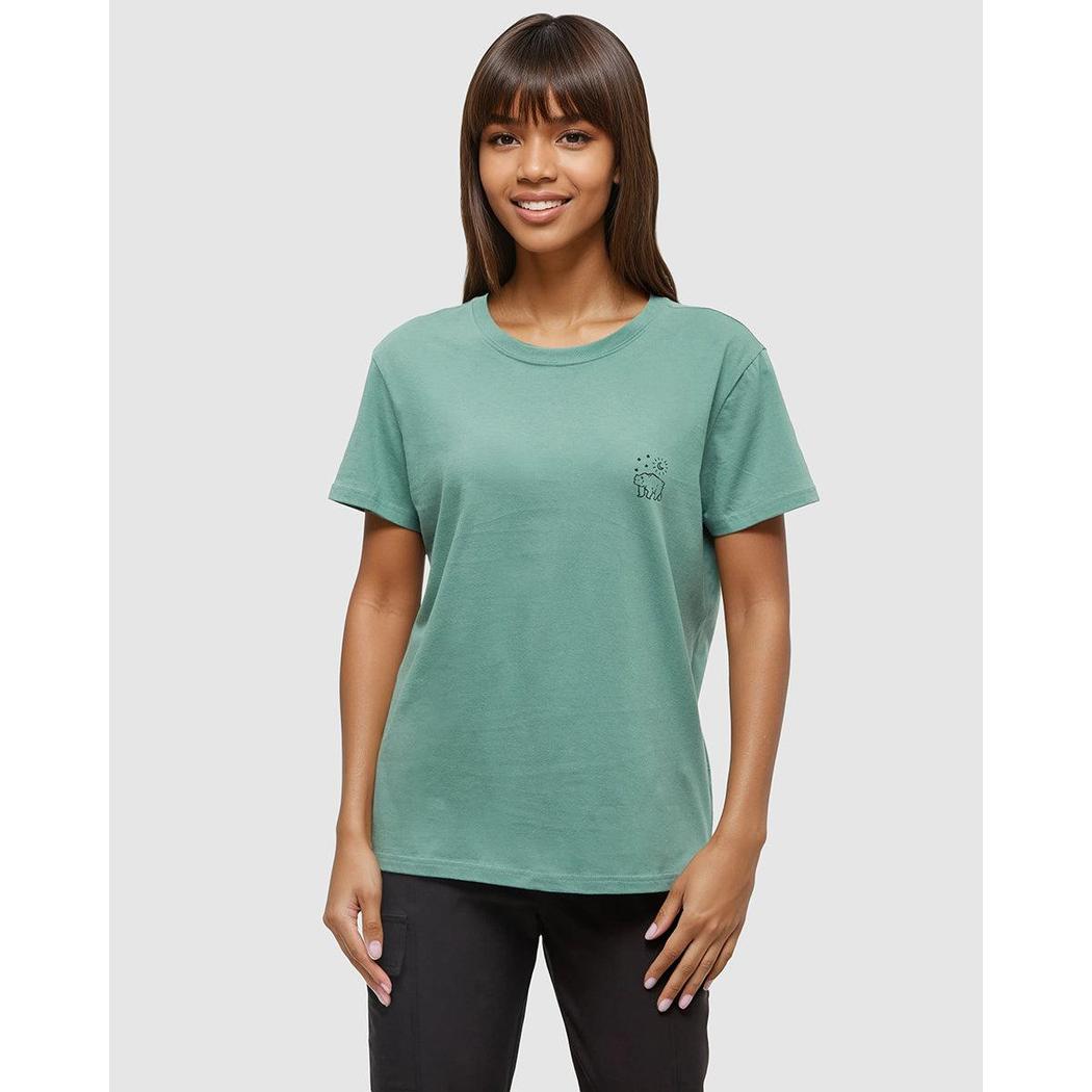 Tentree Women's Regenerative Boreal Bear T-Shirt-Women's - Clothing - Tops-Tentree-Appalachian Outfitters