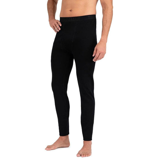 Terramar Men's 2.0 Ultra Merino Pant-Men's - Clothing - Bottoms-Terramar-Jet Black-M-Appalachian Outfitters