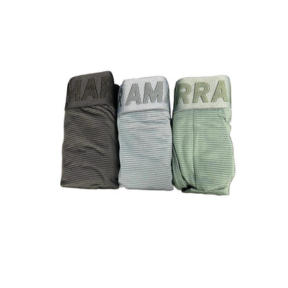 Terramar Men's 3 Pack Performance Boxer-Men's - Clothing - Underwear-Terramar-Dark Forest/Stormy Weather/Black-S-Appalachian Outfitters