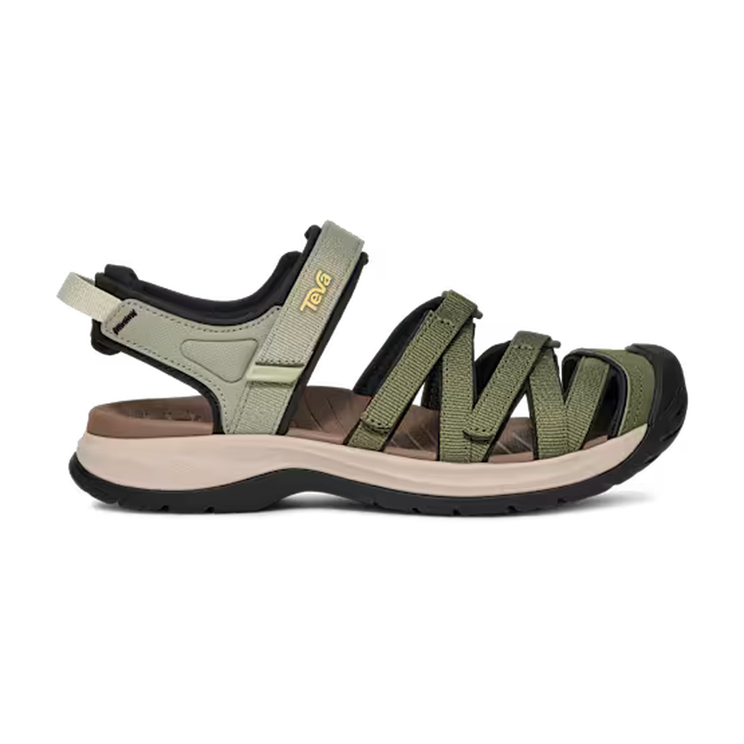 Teva Women's Tirra Sport Closed-Toe Hiking Sandal-Women's - Footwear - Sandals-Teva-Deep Lichen Seagrass-7-Appalachian Outfitters