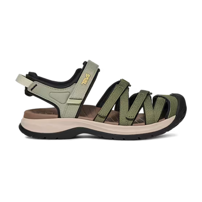 Teva Women's Tirra Sport Closed-Toe Hiking Sandal-Women's - Footwear - Sandals-Teva-Deep Lichen Seagrass-7-Appalachian Outfitters