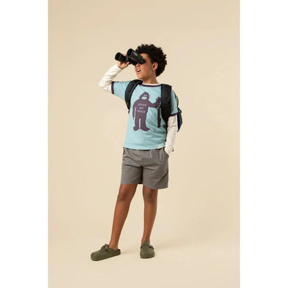 The Landmark Project Leave No Trace Youth Short Sleeve Ringer Tee-Unisex - Clothing - Tops-The Landmark Project-Appalachian Outfitters