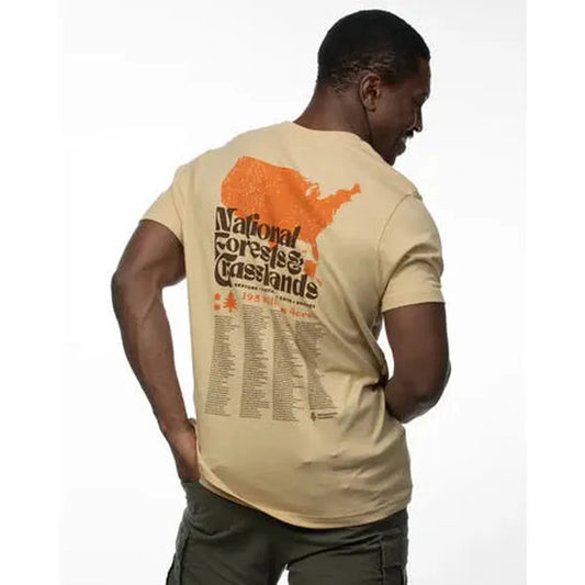 The Landmark Project National Forests and Grasslands Pocket Tee-Unisex - Clothing - Tops-The Landmark Project-Appalachian Outfitters