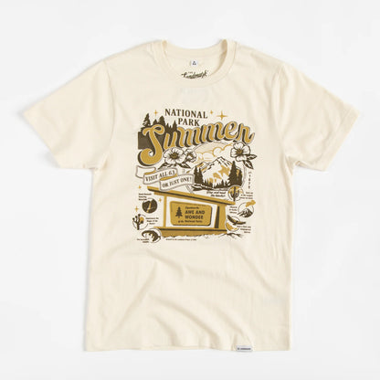 The Landmark Project National Park Summer Unisex Short Sleeve Tee-Unisex - Clothing - Tops-The Landmark Project-Honeycomb-XS-Appalachian Outfitters