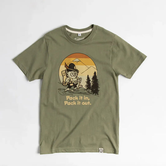 The Landmark Project Pack It in, Pack It Out-Unisex - Clothing - Tops-The Landmark Project-Olive-S-Appalachian Outfitters