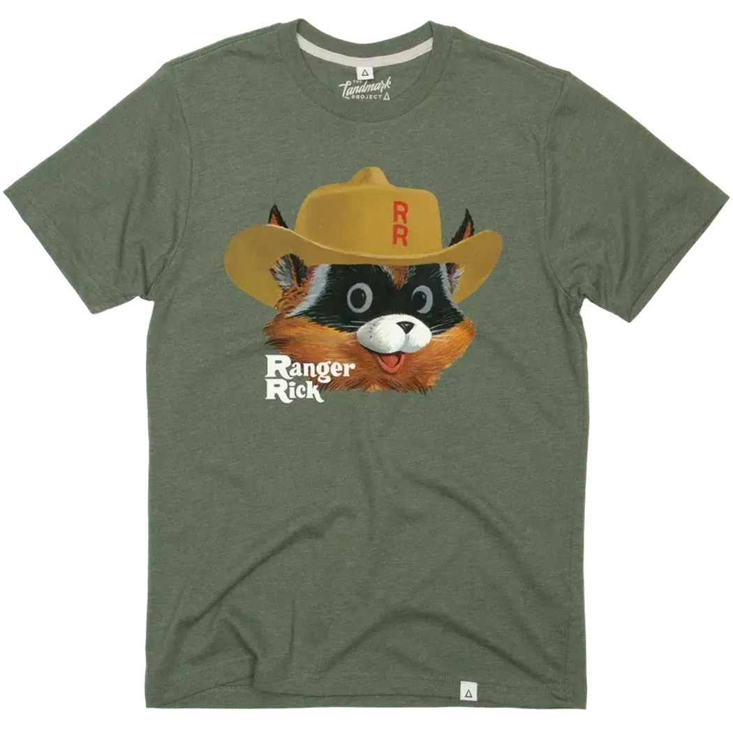 The Landmark Project Ranger Rick 70s Unisex Short Sleeve Tee-Unisex - Clothing - Tops-The Landmark Project-Conifer-XS-Appalachian Outfitters