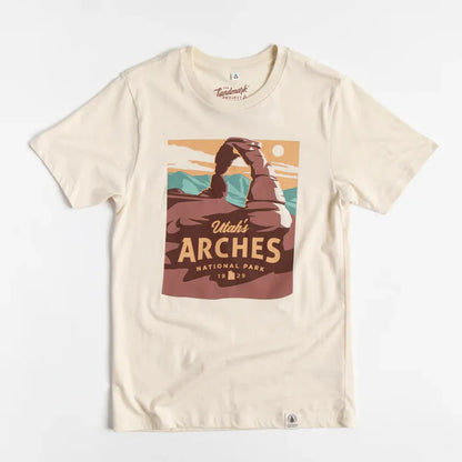 The Landmark Project Sample - Arches National Park Unisex Short Sleeve Tee-Unisex - Clothing - Tops-The Landmark Project-Appalachian Outfitters