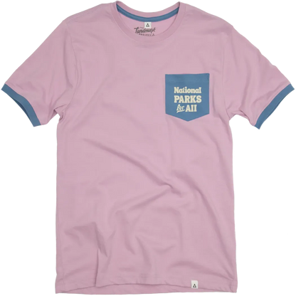 The Landmark Project Sample - National Parks for All Unisex Short Sleeve Pocket Tee-Unisex - Clothing - Tops-The Landmark Project-Appalachian Outfitters