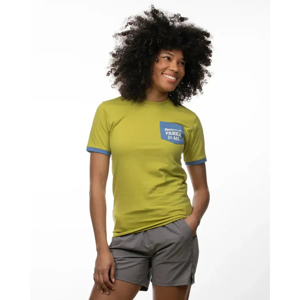The Landmark Project Sample - National Parks for All Unisex Short Sleeve Pocket Tee-Unisex - Clothing - Tops-The Landmark Project-Appalachian Outfitters