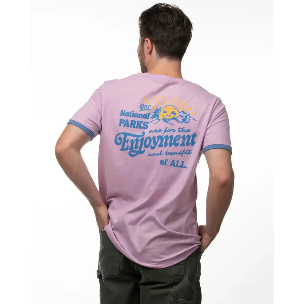 The Landmark Project Sample - National Parks for All Unisex Short Sleeve Pocket Tee-Unisex - Clothing - Tops-The Landmark Project-Appalachian Outfitters