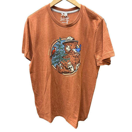 The Landmark Project Sample - Smokey's Friends Unisex Short Sleeve Ringer Tee-Unisex - Clothing - Tops-The Landmark Project-Appalachian Outfitters