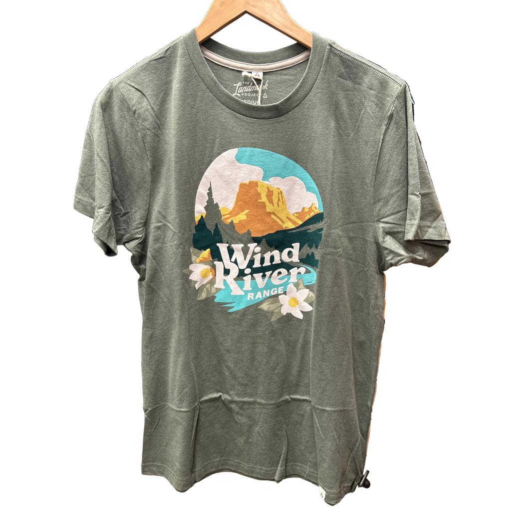 The Landmark Project Sample - Wind River Range Unisex Short Sleeve Tee-Unisex - Clothing - Tops-The Landmark Project-Appalachian Outfitters
