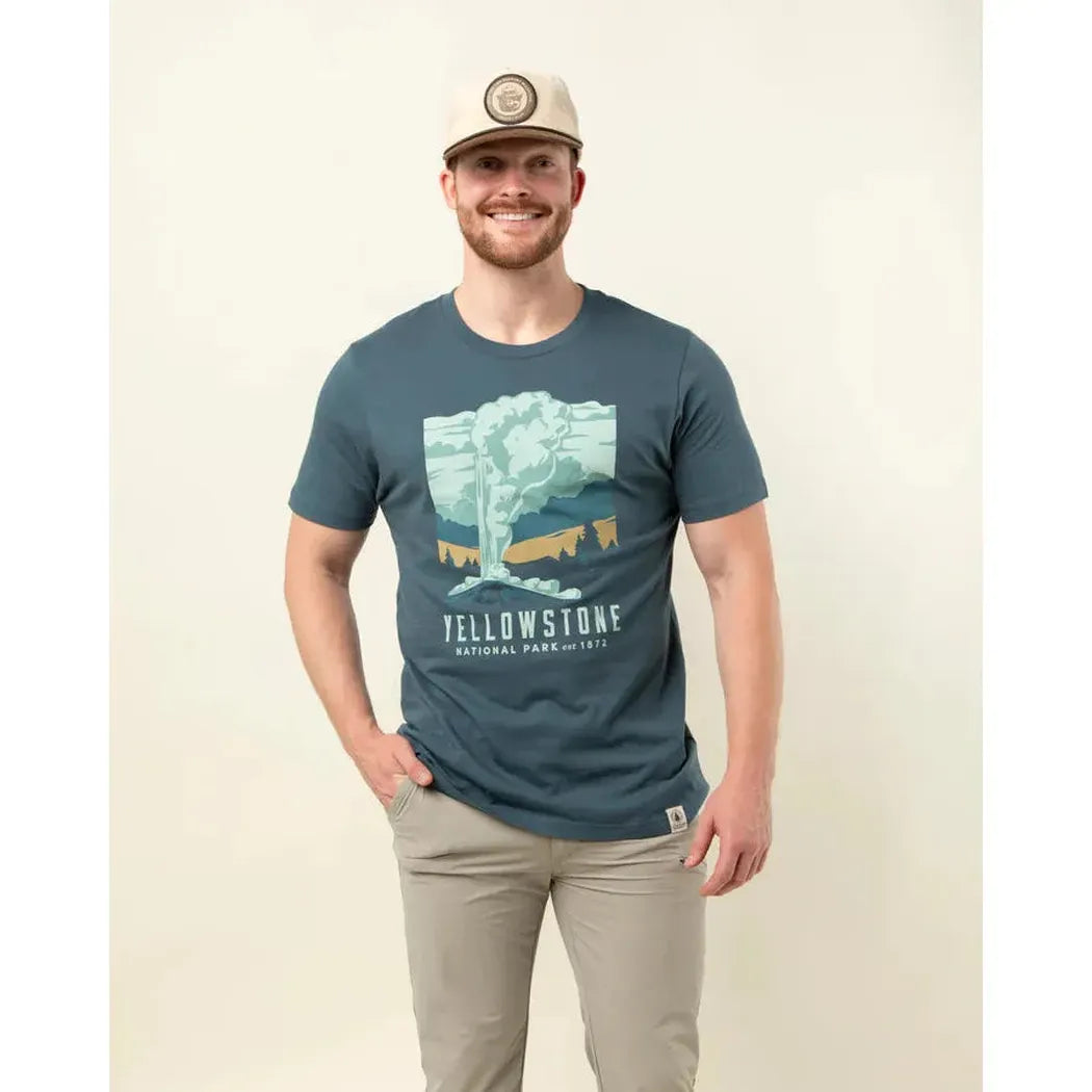 The Landmark Project Sample - Yellowstone National Park 1872 Unisex Short Sleeve Tee-Unisex - Clothing - Tops-The Landmark Project-Appalachian Outfitters