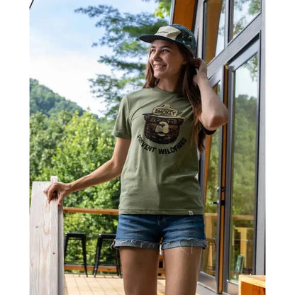 The Landmark Project Smokey Retro Unisex Short Sleeve Tee-Unisex - Clothing - Tops-The Landmark Project-Appalachian Outfitters
