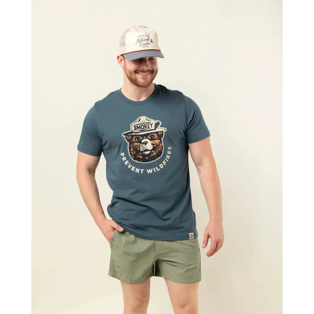 The Landmark Project Smokey Retro Unisex Short Sleeve Tee-Unisex - Clothing - Tops-The Landmark Project-Appalachian Outfitters