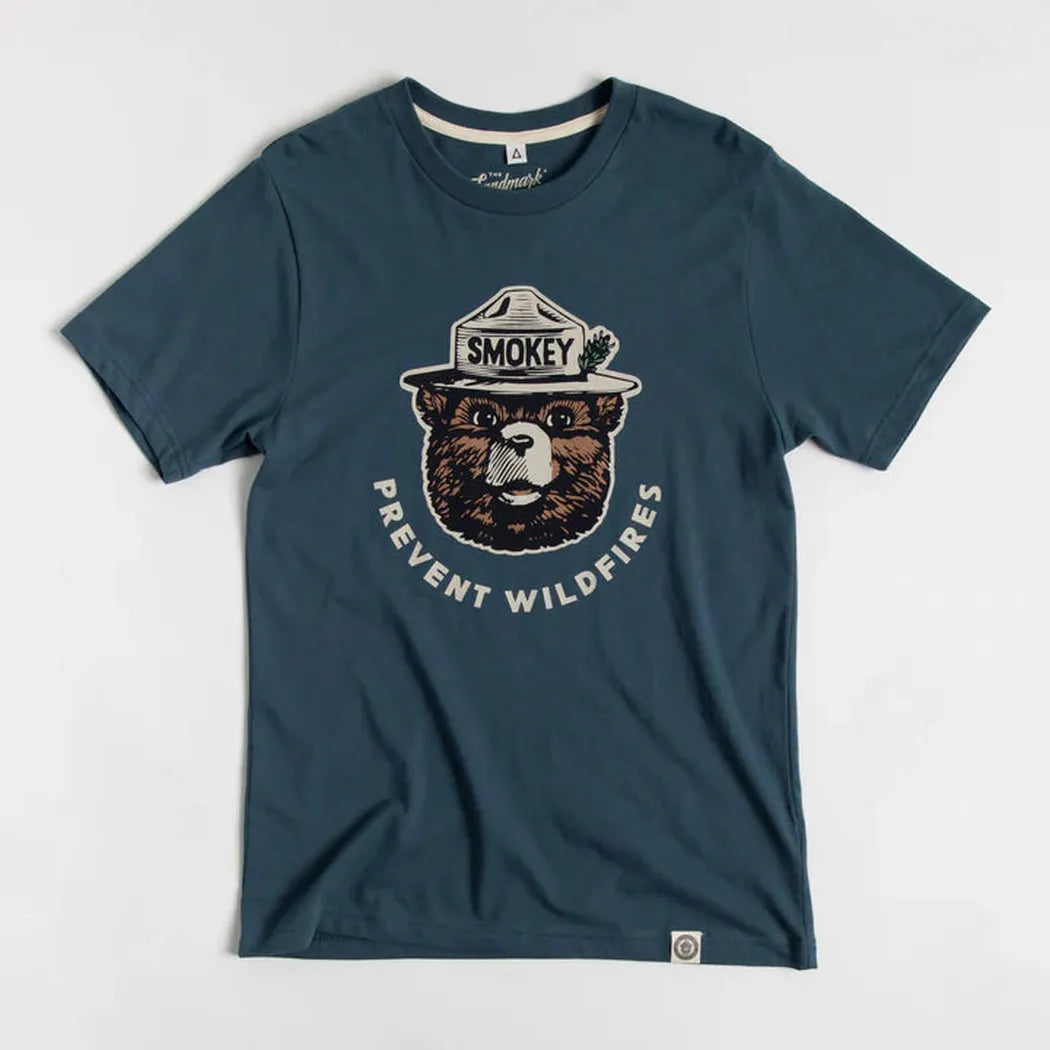 The Landmark Project Smokey Retro Unisex Short Sleeve Tee-Unisex - Clothing - Tops-The Landmark Project-Appalachian Outfitters