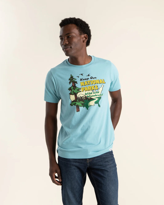 The Landmark Project Wild and Wonderful Unisex Short Sleeve Tee-Unisex - Clothing - Tops-The Landmark Project-Appalachian Outfitters