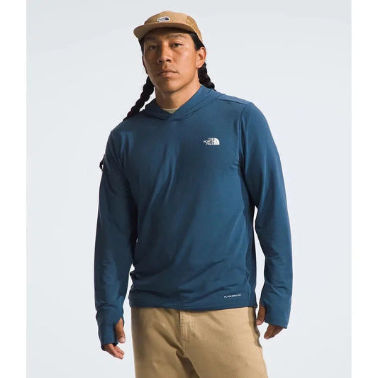 The North Face Men's Adventure Sun Hoodie-Men's - Clothing - Tops-The North Face-Shady Blue-M-Appalachian Outfitters