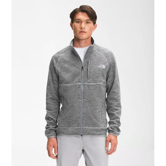 Men's Canyonlands Full Zip-Men's - Clothing - Tops-The North Face-Medium Grey Heather-M-Appalachian Outfitters
