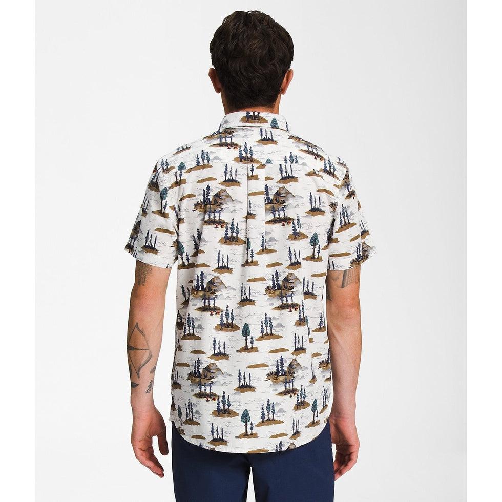 Men's Short-Sleeve Baytrail Pattern Shirt-Men's - Clothing - Tops-The North Face-Appalachian Outfitters