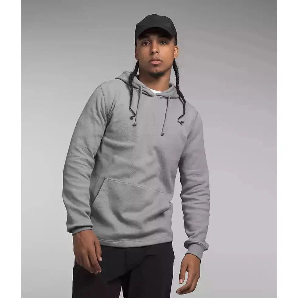 Men's Waffle Hoodie-Men's - Clothing - Tops-The North Face-Meld Grey-M-Appalachian Outfitters