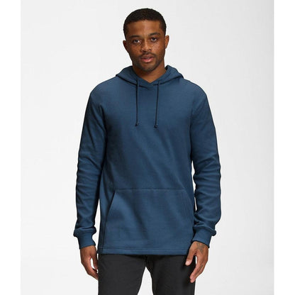 Men's Waffle Hoodie-Men's - Clothing - Tops-The North Face-Shady Blue-M-Appalachian Outfitters
