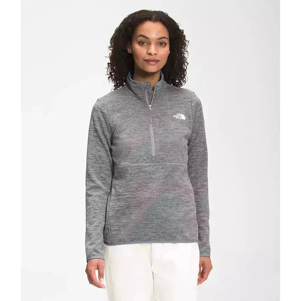 Women's Canyonlands 1/4 Zip-Women's - Clothing - Tops-The North Face-TNF Medium Grey Heather-S-Appalachian Outfitters
