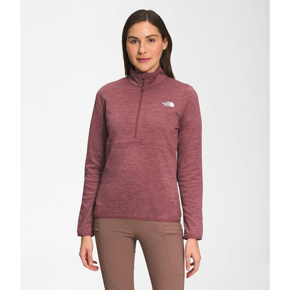 Women's Canyonlands 1/4 Zip-Women's - Clothing - Tops-The North Face-Wild Ginger Heather-S-Appalachian Outfitters