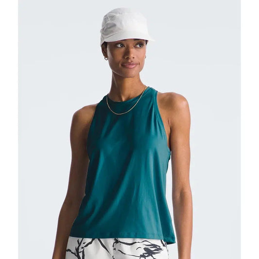 The North Face Women's Dune Sky Standard Tank-Women's - Clothing - Tops-The North Face-Blue Moss-S-Appalachian Outfitters