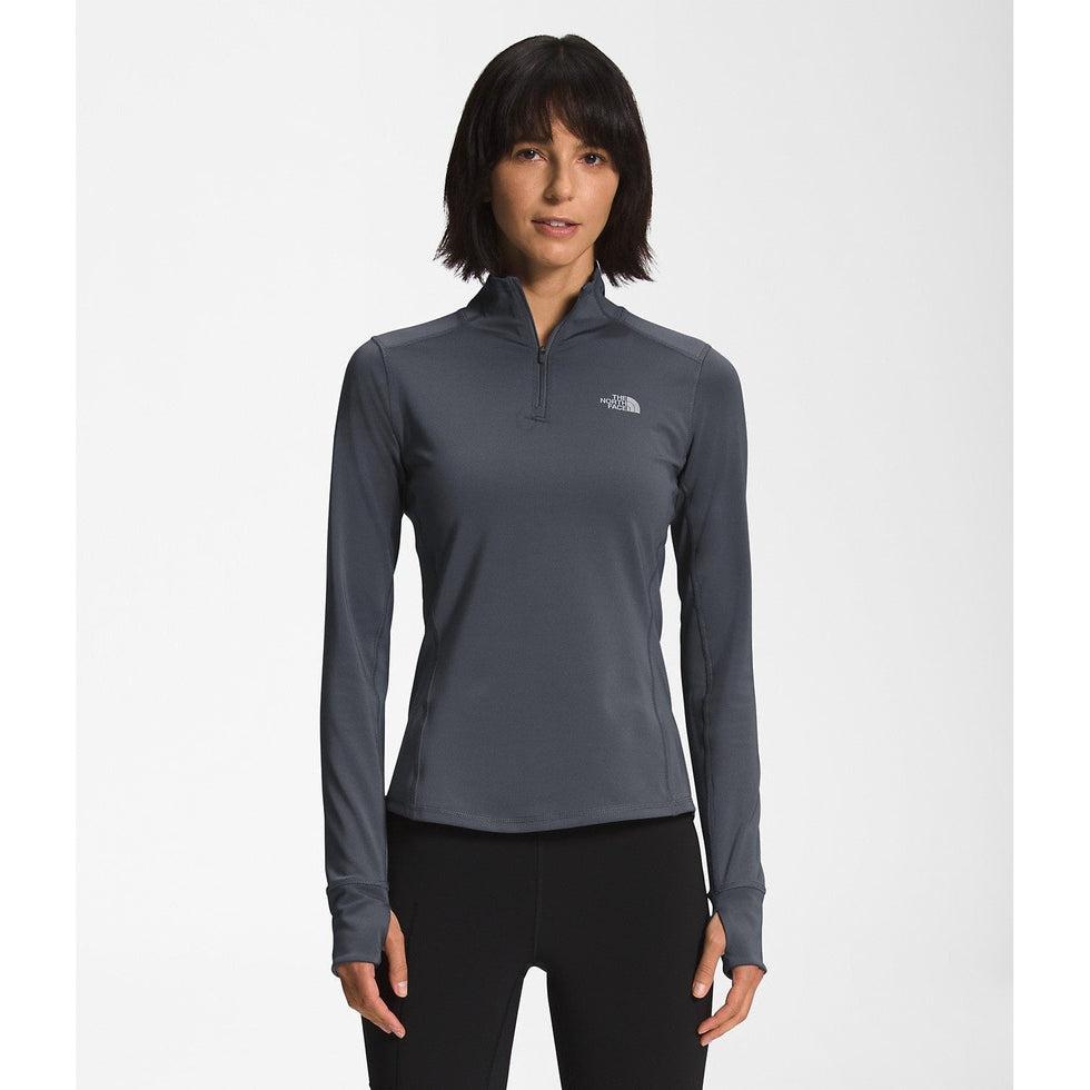 Women's Winter Warm Essential 1/4 Zip-Women's - Clothing - Tops-The North Face-Vanadis Grey-S-Appalachian Outfitters