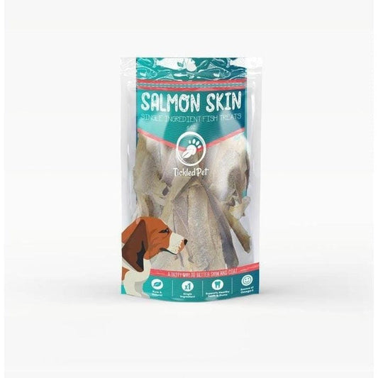 Tickled Pet Salmon Skins 6oz Bag Outdoor Dogs
