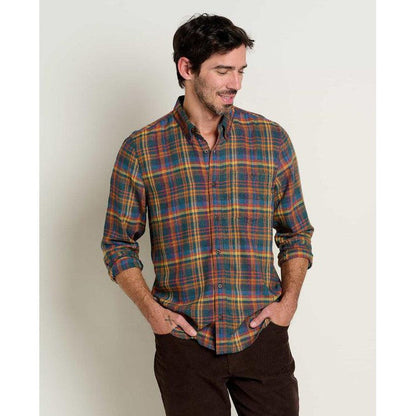 Men's Airsmyth LS Shirt-Men's - Clothing - Tops-Toad & Co-Jasper-M-Appalachian Outfitters