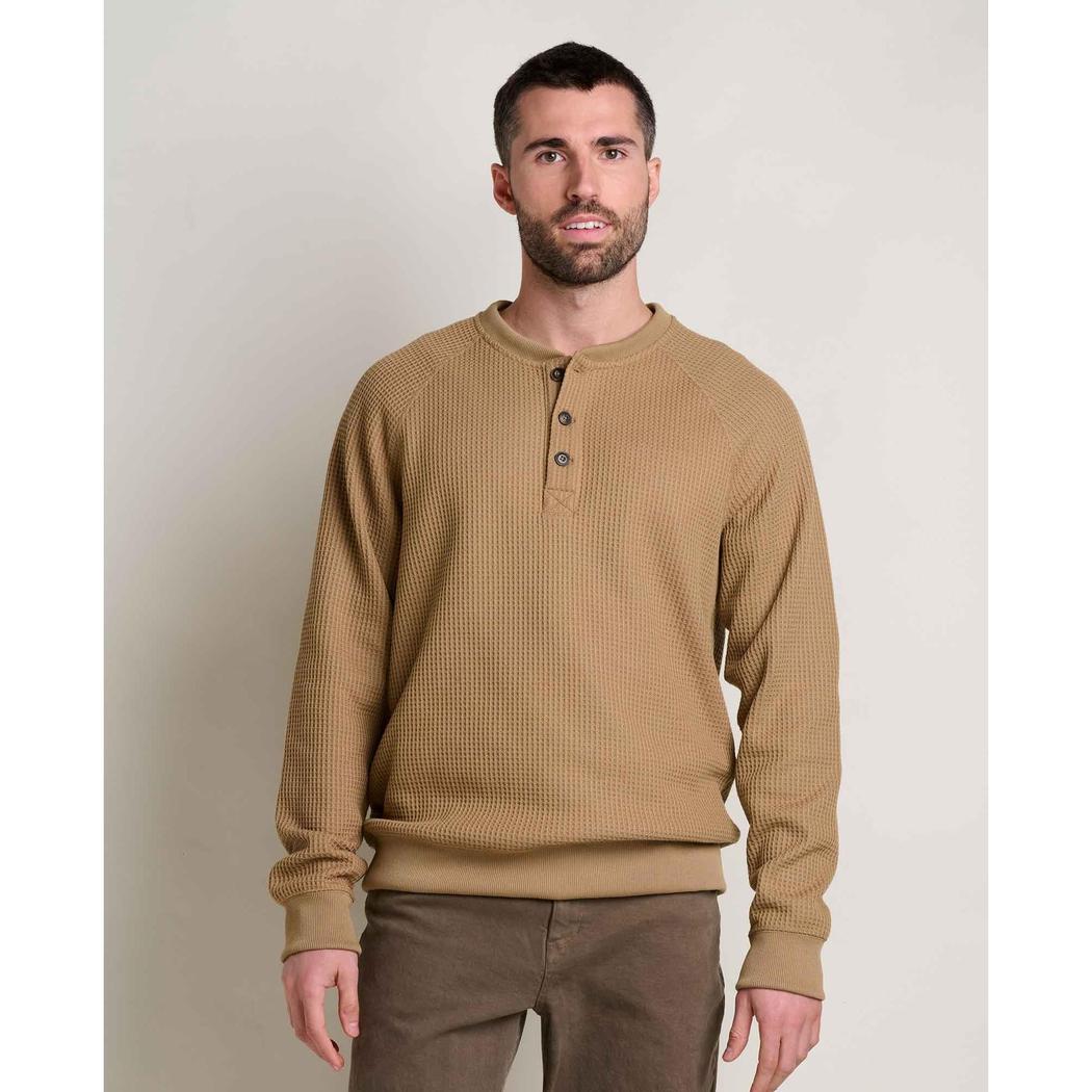 Toad & Co Men's BitterRoot Long Sleeve Henley-Men's - Clothing - Tops-Toad & Co-Appalachian Outfitters