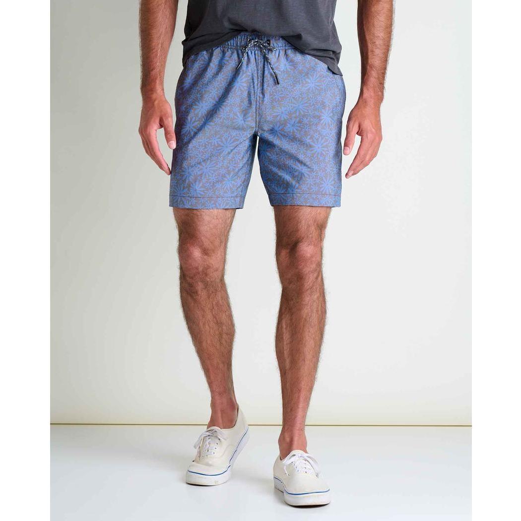 Toad & Co Men's Boundless Pull-On Short-Men's - Clothing - Bottoms-Toad & Co-Raisin Tonal Print-M-Appalachian Outfitters