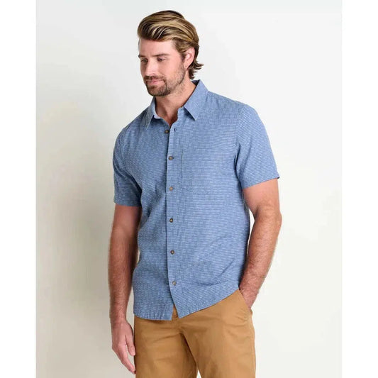 Toad & Co Men's Harris Short Sleeve Shirt-Men's - Clothing - Tops-Toad & Co-North Shore-M-Appalachian Outfitters