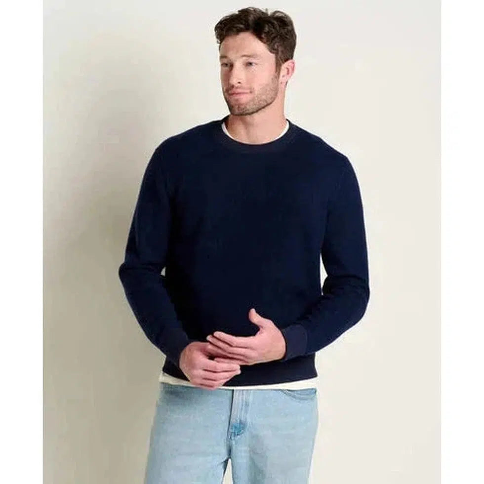 Men's Kennicott Crew-Men's - Clothing - Tops-Toad & Co-True Navy-M-Appalachian Outfitters