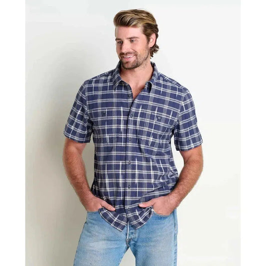 Toad & Co Men's Smythy Short Sleeve-Men's - Clothing - Tops-Toad & Co-True Navy II-M-Appalachian Outfitters