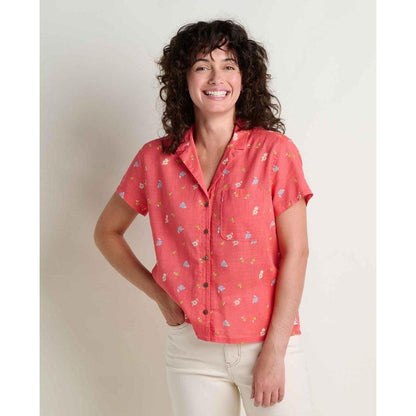 Toad & Co Women's Camp Cove Shirt-Women's - Clothing - Tops-Toad & Co-Crabapple-S-Appalachian Outfitters