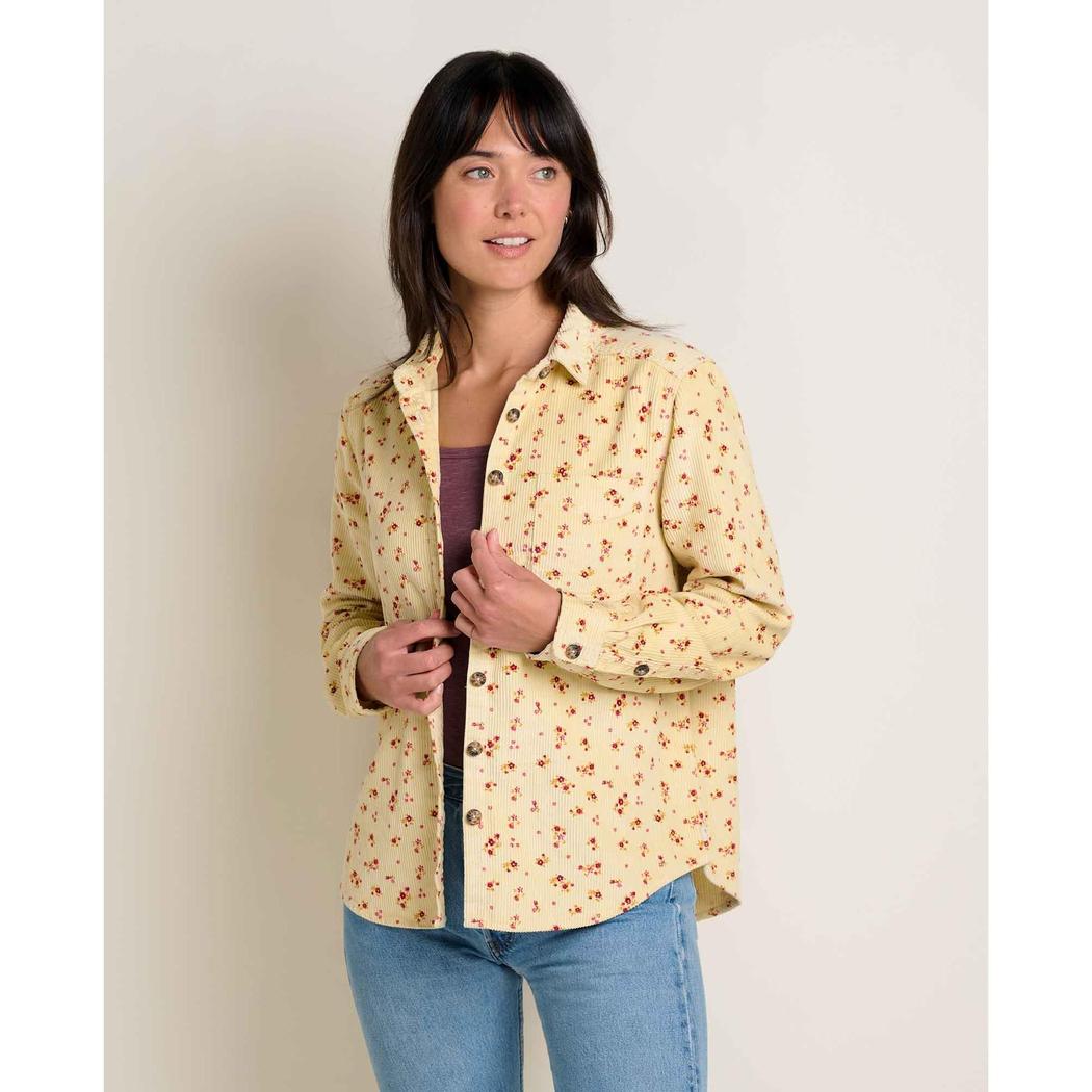 Toad & Co Women's Cascadia Long Shirt-Women's - Clothing - Tops-Toad & Co-Barley Floral Print-S-Appalachian Outfitters